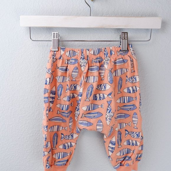 Peek Fish Pattern Tank & Harem Pants Outfit, 6-12 months - Picture 4 of 9